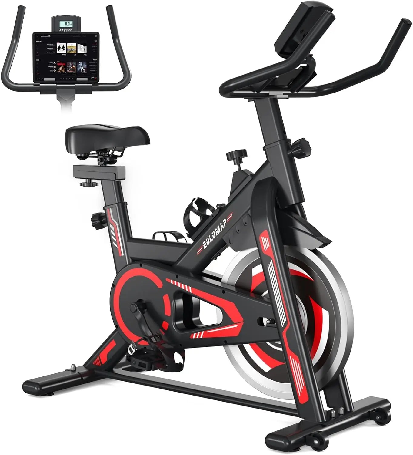 Dynamic Bike-Indoor Cycling Bike Stationary Bike for Home Gym, Cycle Bike With Digital Display & Comfortable Seat Cushion