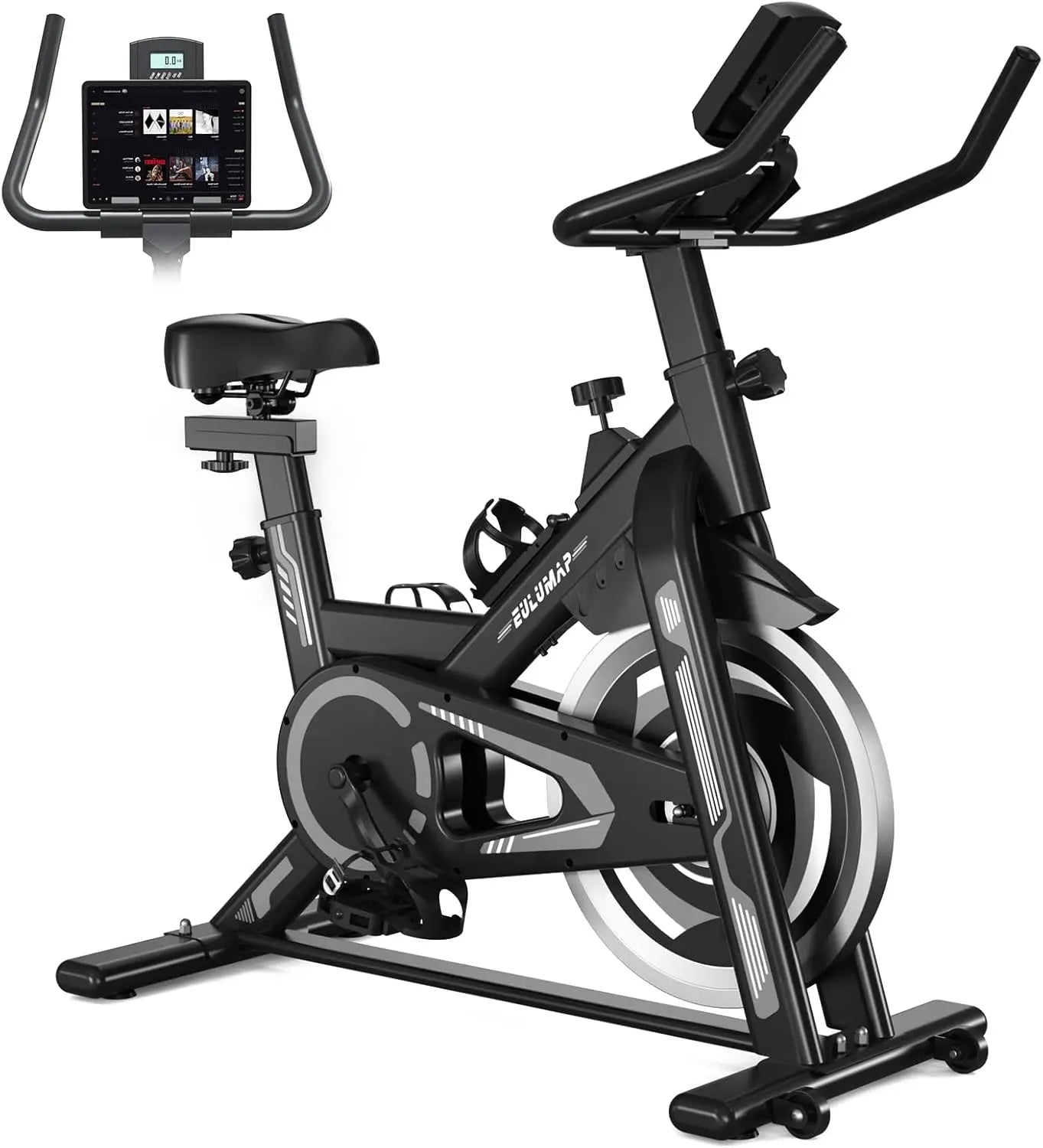 Dynamic Bike-Indoor Cycling Bike Stationary Bike for Home Gym, Cycle Bike With Digital Display & Comfortable Seat Cushion