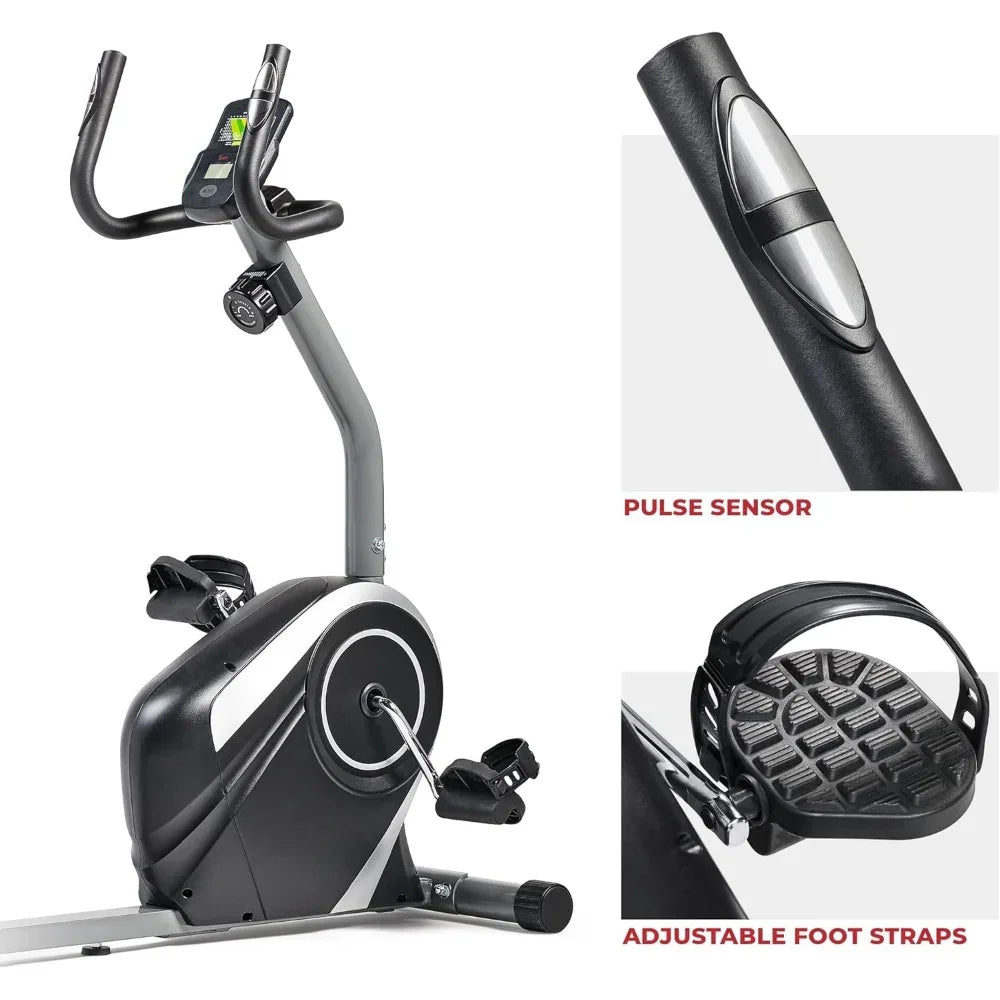 Dynamic Bike W/ 300LB Weight Capacity & Adjustable Wide Cushioned Seat, Home Exercise Machine for Adult/Seniors