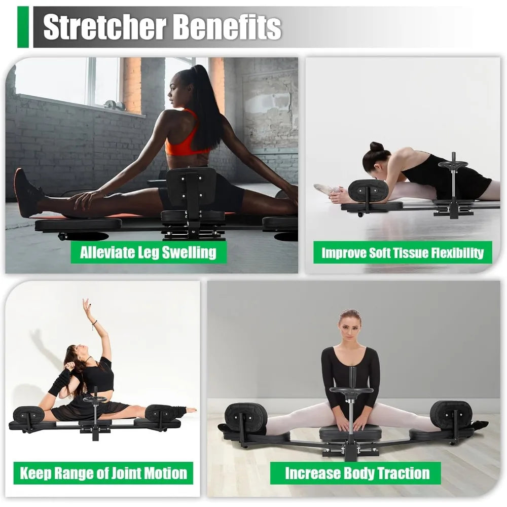 Leg Stretcher, Heavy Leg Stretcher Leg Split Machine for Flexibility Stretching Equipment Fitness Equipment, Fitness Beauty