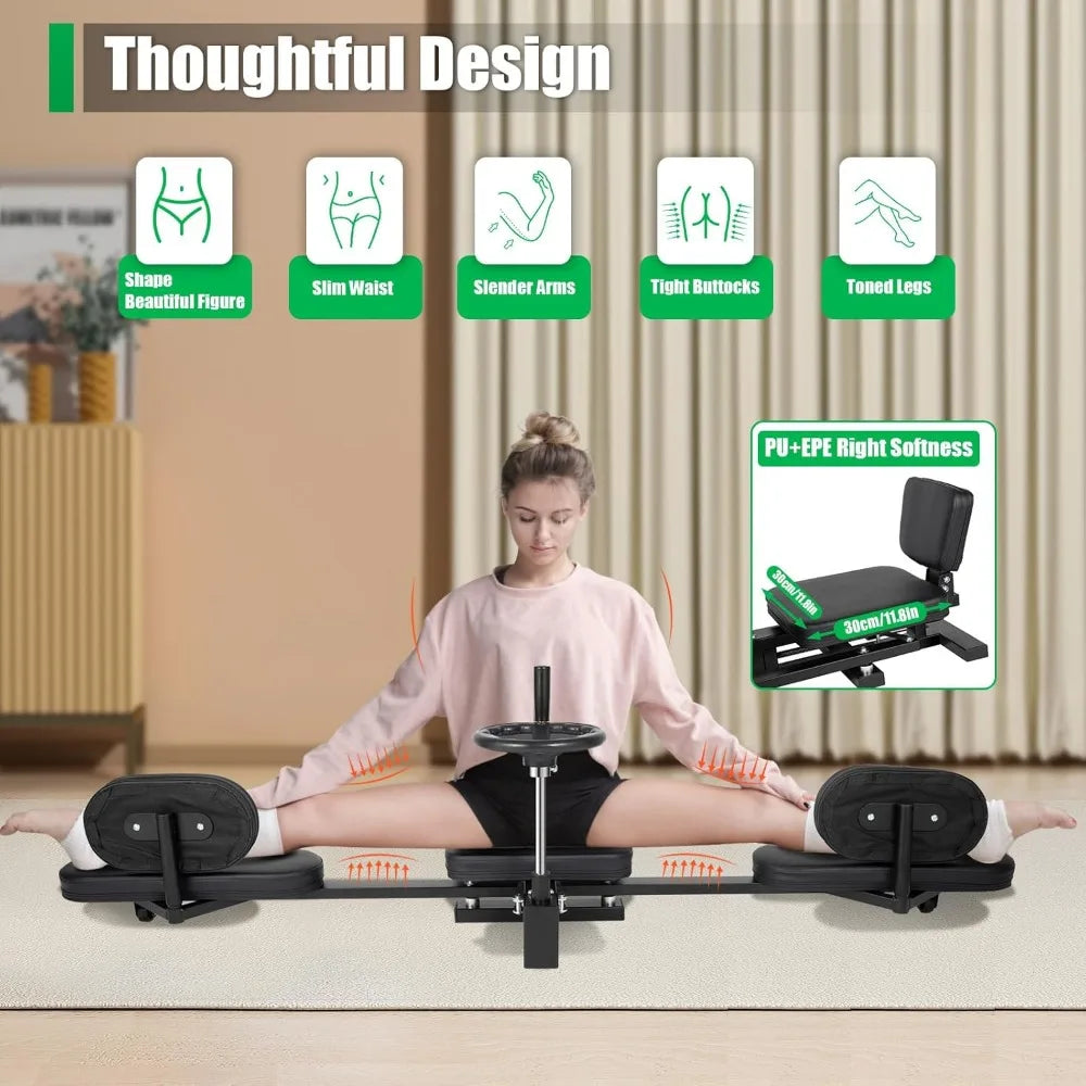 Leg Stretcher, Heavy Leg Stretcher Leg Split Machine for Flexibility Stretching Equipment Fitness Equipment, Fitness Beauty