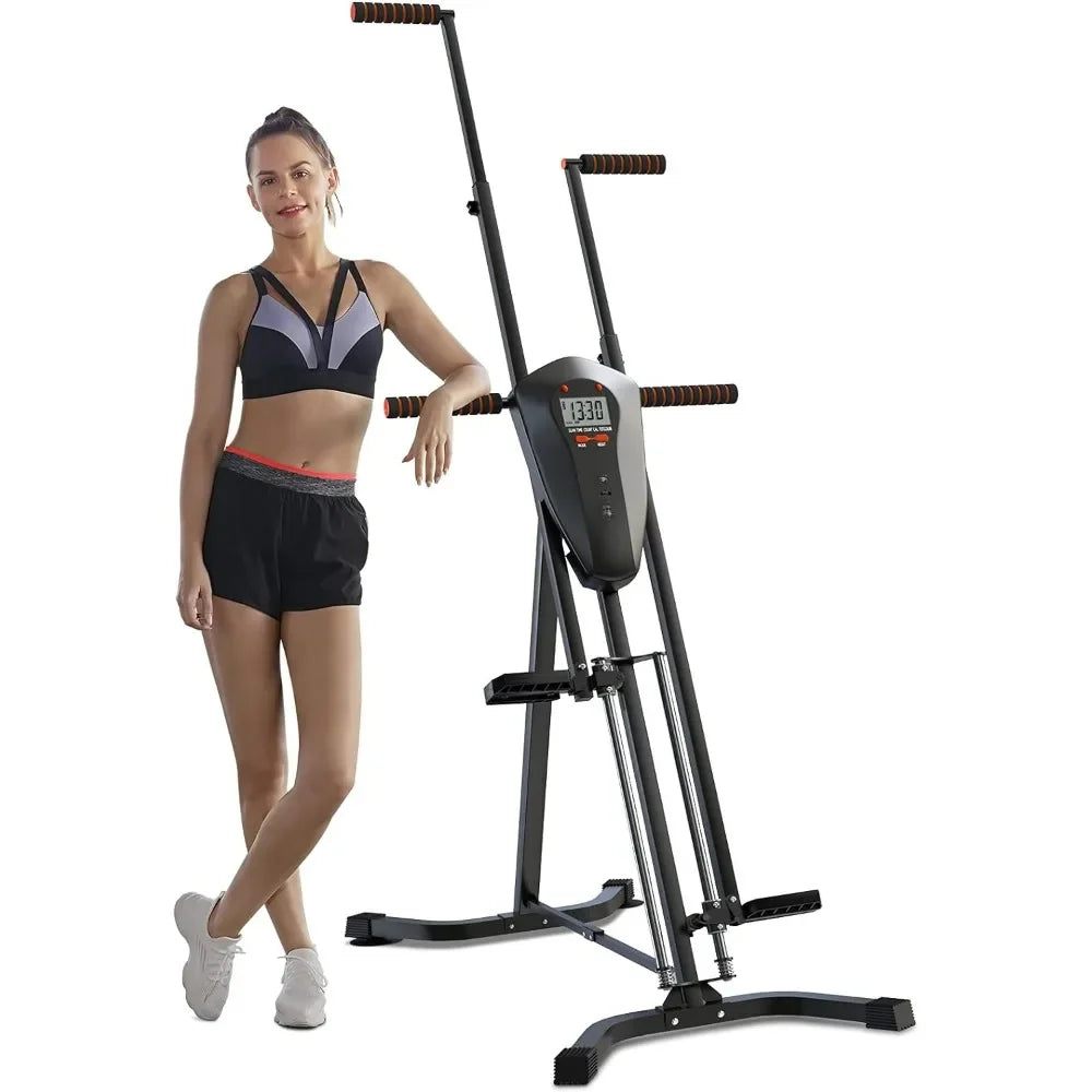 Stair Stepper,  for Exercises-Twist Stepper with Resistance Bands and 330lbs Weight Capacity, Black, Lose Weight and Get Fit